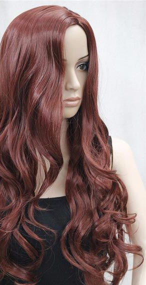 Wavy Blonde Synthetic Wig - Long Hair for Crossdressers - Add a Touch of Glamour