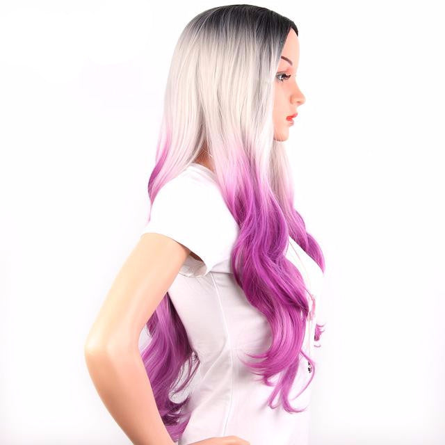 Long Synthetic Wig for Crossdressers