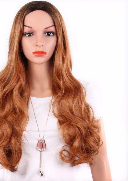 Premium Synthetic Long Hair Wig for Crossdressers - Embrace a Beautiful Transformation