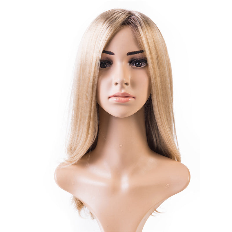Long Blonde Full Lace Wig for Crossdressers