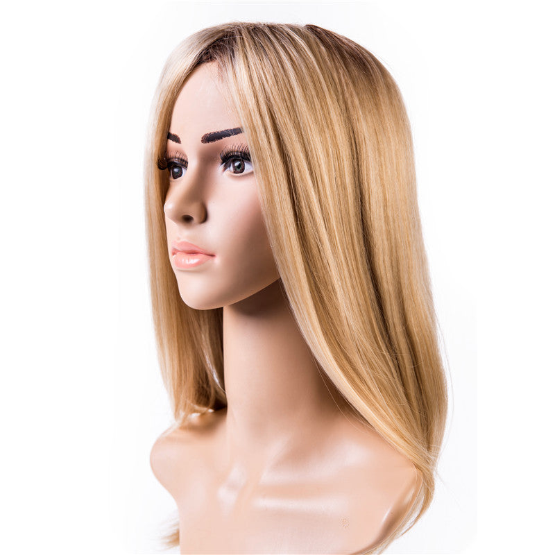 Long Blonde Full Lace Wig for Crossdressers