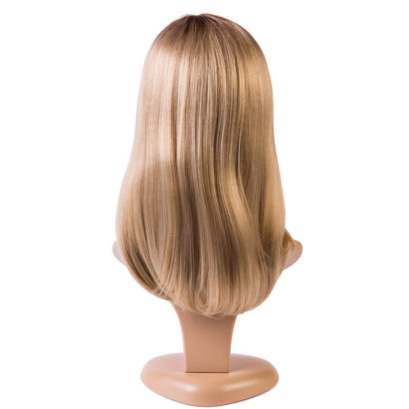 Long Blonde Full Lace Wig for Crossdressers