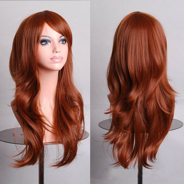 Long Curly Wig for Crossdressers - Multiple Colors