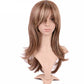 Luscious Long Brown Wig for Crossdressers - Perfect for Daily Wear or Costume Parties
