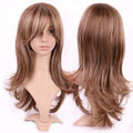 Long Brown Wavy Wig for Crossdressers