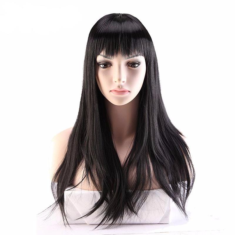 22 in Long Straight Synthetic Wig for Crossdressers