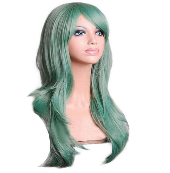 Long Wavy Synthetic Wig for Crossdressers