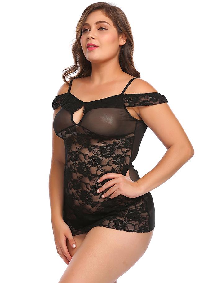 Lace Babydoll for Crossdressers - Style 9 - Image 6