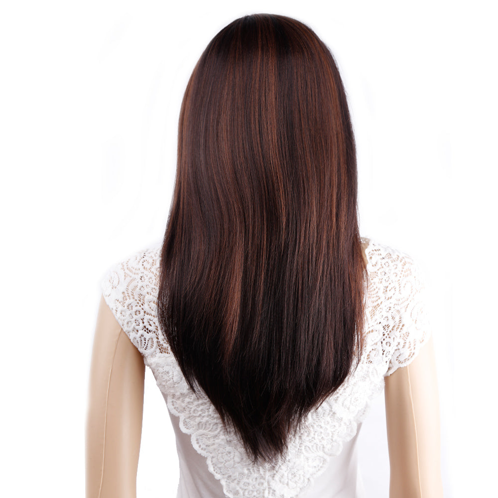 Long Straight Synthetic Wig for Crossdressers
