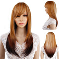 Long Straight Synthetic Wig for Crossdressers