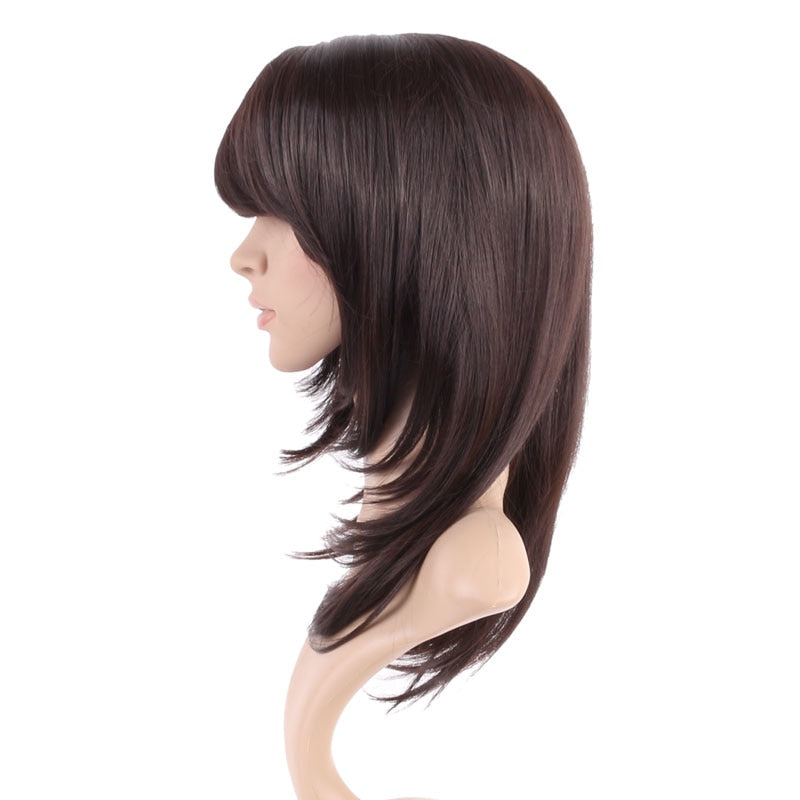 13 in Brown Full Wig for Crossdressers