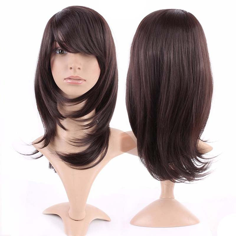 13 in Brown Full Wig for Crossdressers