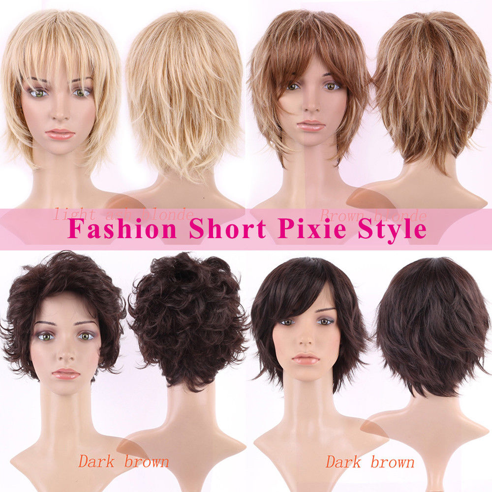 Synthetic Wigs for Crossdressers - Multiple Styles