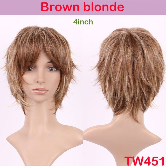 Synthetic Wigs for Crossdressers - Multiple Styles