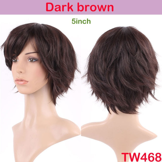 Synthetic Wigs for Crossdressers - Multiple Styles