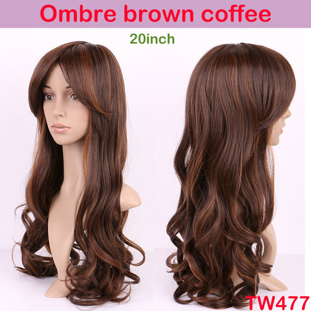 Synthetic Wigs for Crossdressers - Multiple Styles