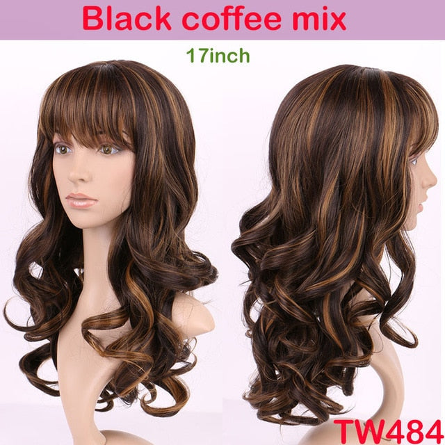 Synthetic Wigs for Crossdressers - Multiple Styles