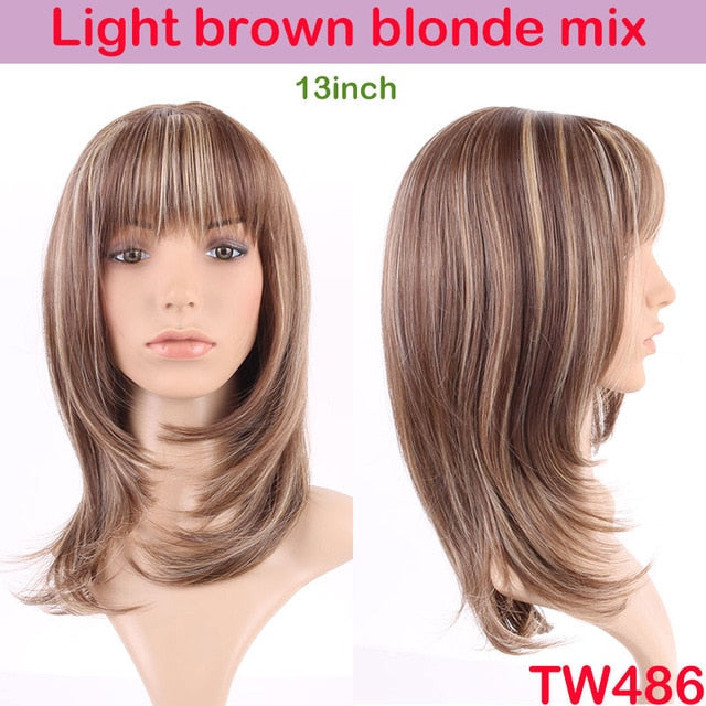 Synthetic Wigs for Crossdressers - Multiple Styles