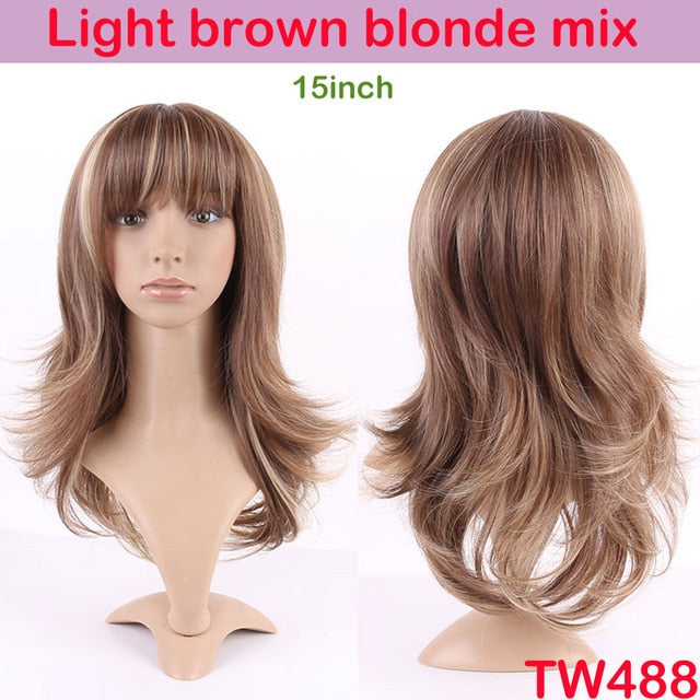 Synthetic Wigs for Crossdressers - Multiple Styles