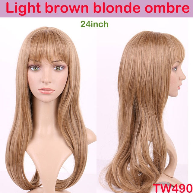 Synthetic Wigs for Crossdressers - Multiple Styles