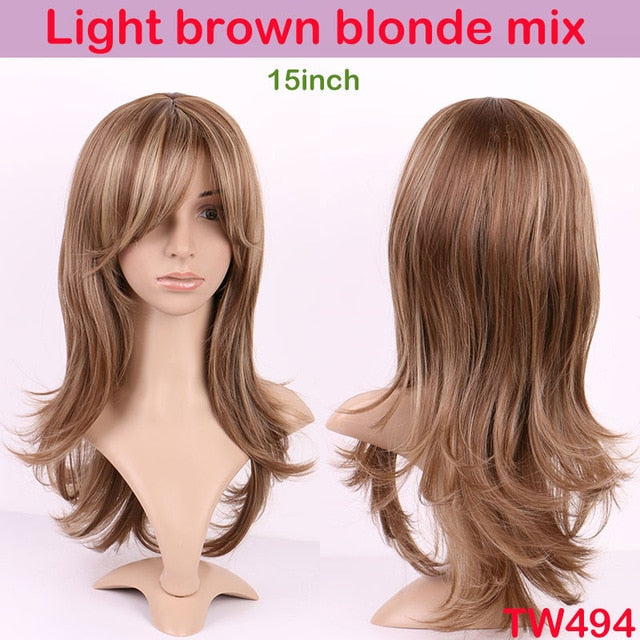 Synthetic Wigs for Crossdressers - Multiple Styles