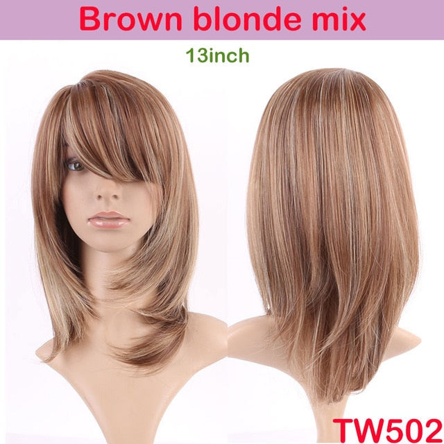 Synthetic Wigs for Crossdressers - Multiple Styles