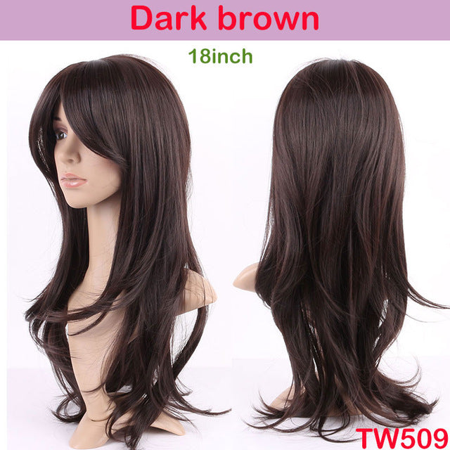 Synthetic Wigs for Crossdressers - Multiple Styles