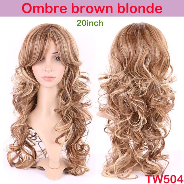 Synthetic Wigs for Crossdressers - Multiple Styles