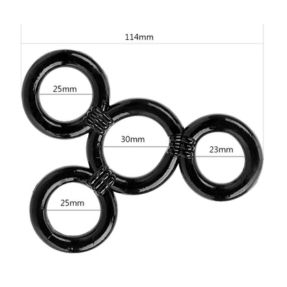 Enhance Your Pleasure with the TPE 4 Cock Rings