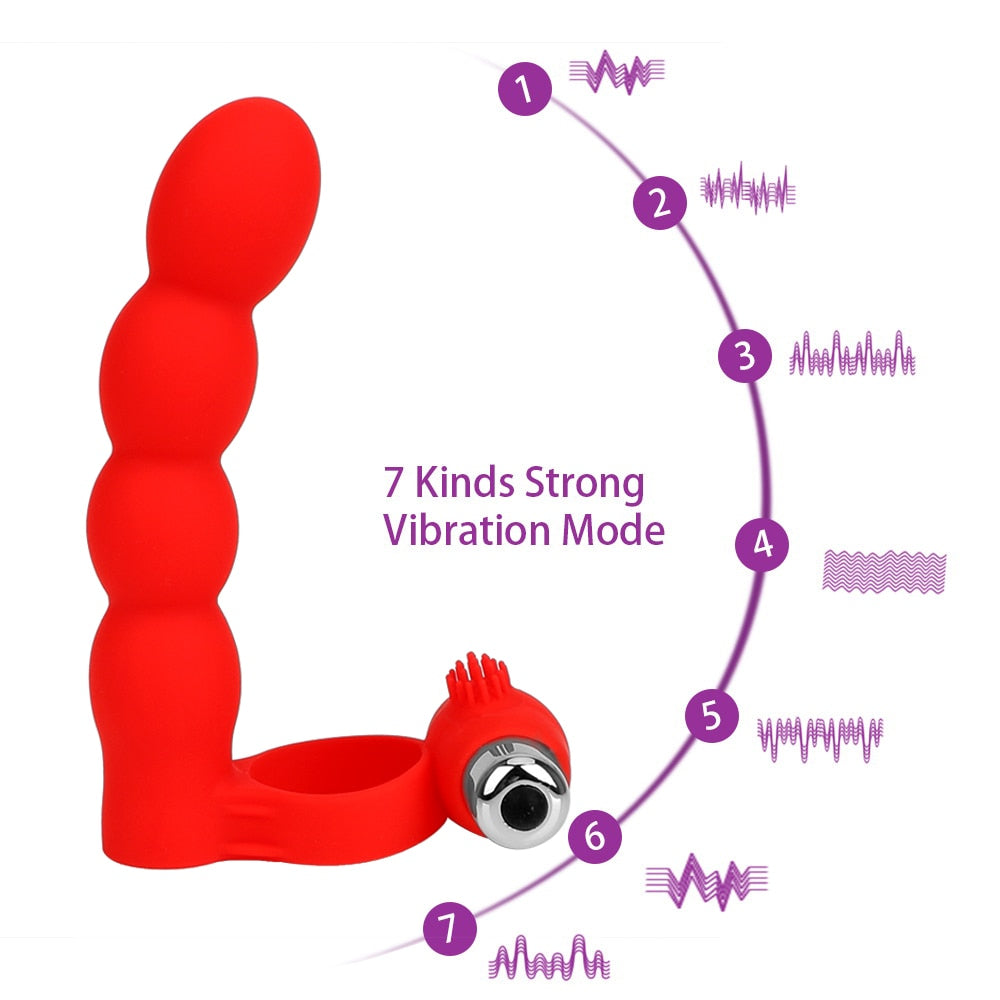 Double the Pleasure with the Double Penetration Anal Bead Plug - Image 15