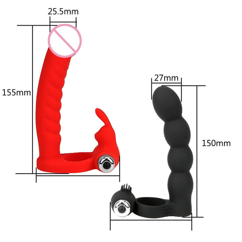 Double the Pleasure with the Double Penetration Anal Bead Plug - Image 2