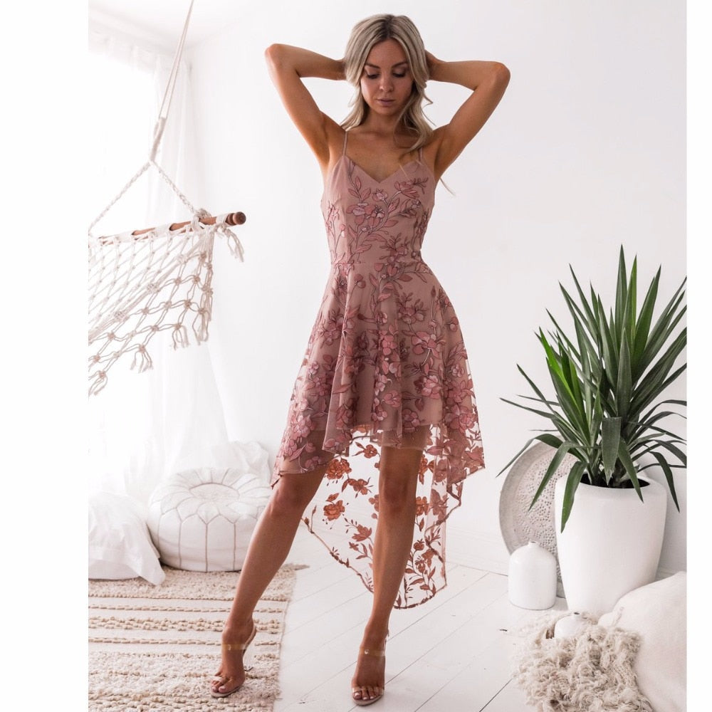 Sexy Pink Lace Dress – My Crossdresser Shop
